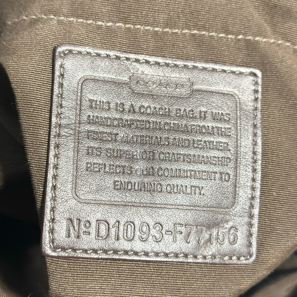 Coach Large Tote Baby Diaper Bag - Picture 8 of 13